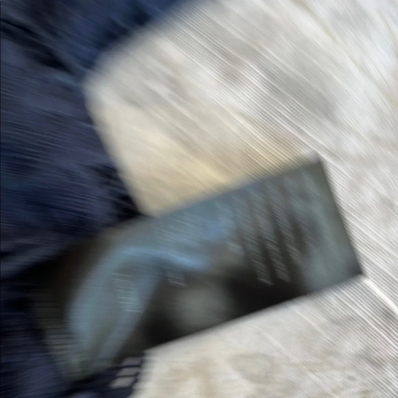 Free People are Lace Ruffled Blue Long Sleeve Blouse Scalloped Edge - Picture 12 of 16